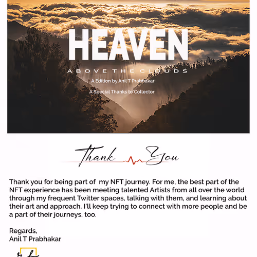 Heavenabovetheclouds