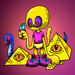 Ghost Skulls Afterworld #264