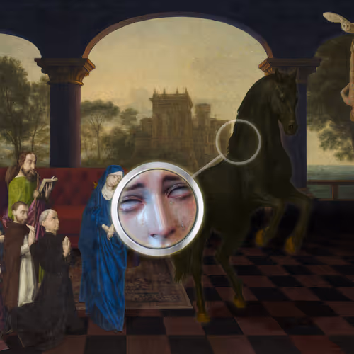 The Pilgrims Living Room Crucifixion Mona Lisa Hyper Gamble By Parker Ito