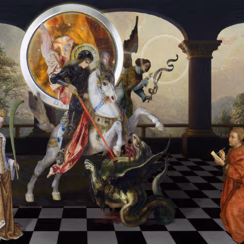 The Pilgrims Living Room Crucifixion Mona Lisa Hyper Gamble By Parker Ito