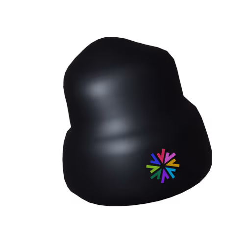 Fabric X Blobs Beanie