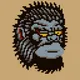 #1 Gorilla Head Crypto Tattoo