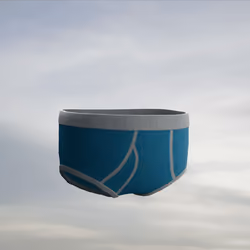 Cotton Briefs Clothes (Moonstone Blue)