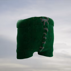 Square Swirl Panterloons Clothes (Porpoise/Veritably Verdant)