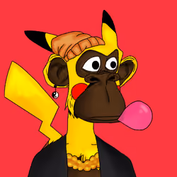 Pikachu Ape Yacht Club #875