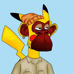 Pikachu Ape Yacht Club #645