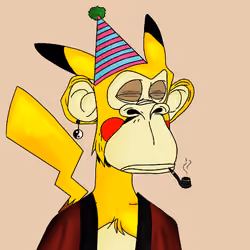 Pikachu Ape Yacht Club #639