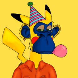 Pikachu Ape Yacht Club #463