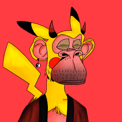 Pikachu Ape Yacht Club #871