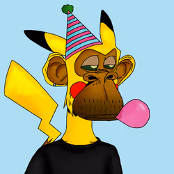Pikachu Ape Yacht Club #874
