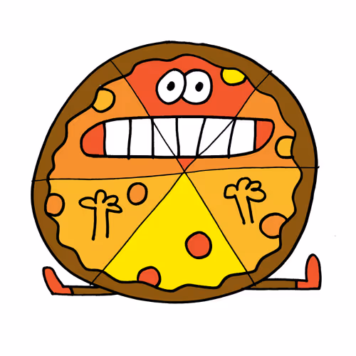 Pizza Punks Pies By Jon Burgerman