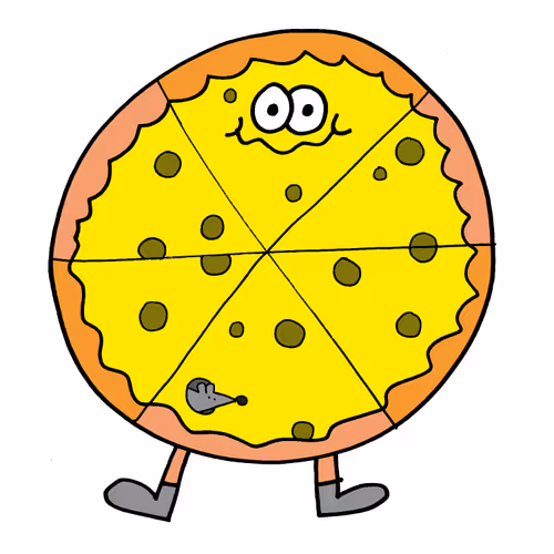 Pizza Punks - Pies by Jon Burgerman