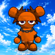7318