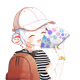 7445
