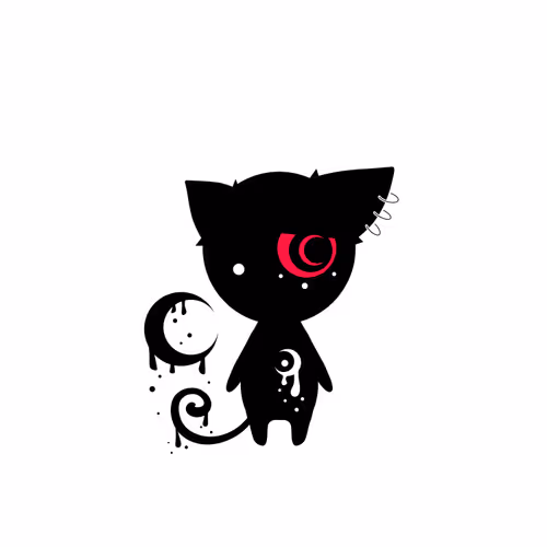 Little mono cat #02 R