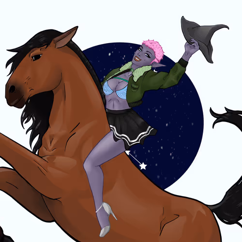 Girls Riding Things