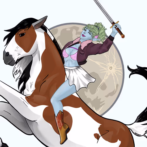 Girls Riding Things