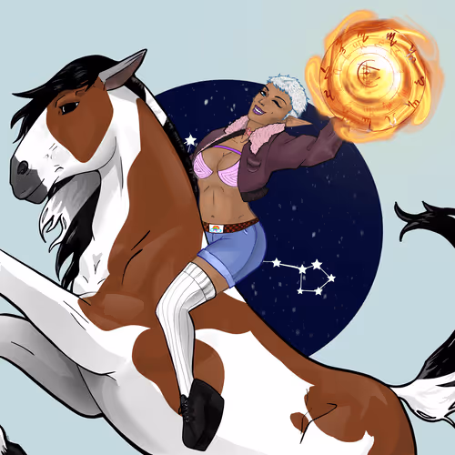 Girls Riding Things