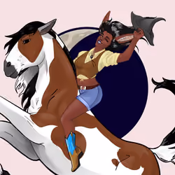 Girls Riding Things #124