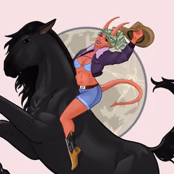 Girls Riding Things #1992