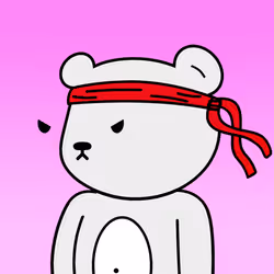 Doodled Bear #145