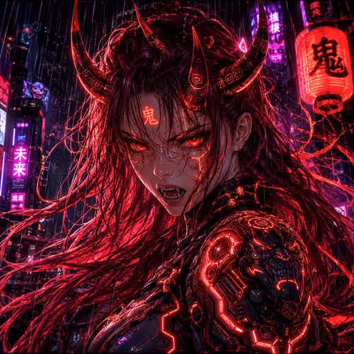 Neon Oni: Spirits of the Grid