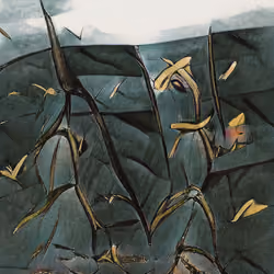 Dart Art Abstract #759