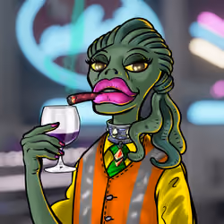 Galactic Tavern Alien #4407