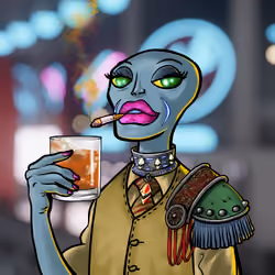 Galactic Tavern Alien #4568