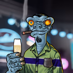 Galactic Tavern Alien #1214