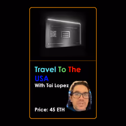 Tai Lopez Alpha Pass #703