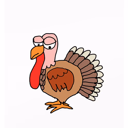 Timid Turkey