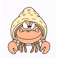 Hostile Hermit Crab