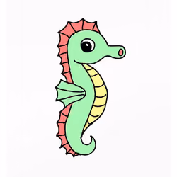 Shy Seahorse