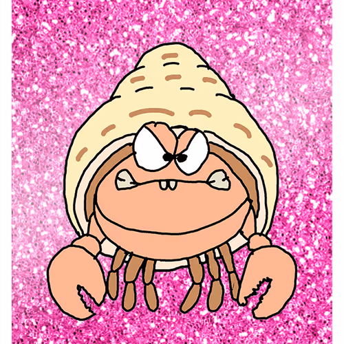 Hostile Hermit Crab