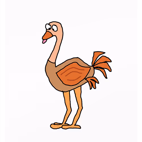 Outspoken Ostrich