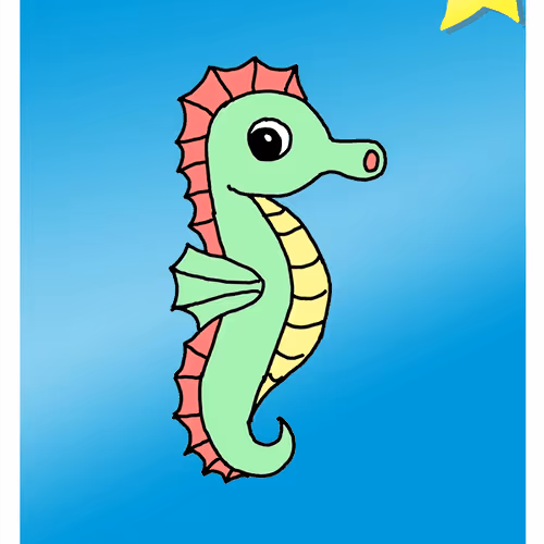 Shy Seahorse