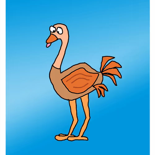 Outspoken Ostrich