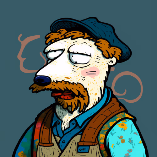 Sad Bears By Van Gogh
