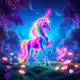 Neon Unicorn #3