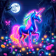 Neon Unicorn #9