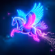 Neon Pegasus #1