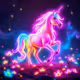 Neon Unicorn #1