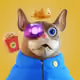 4464