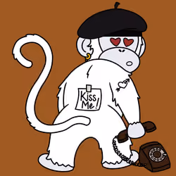 Kiss Me Monkey #2159
