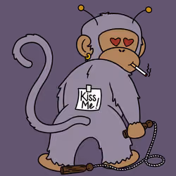 Kiss Me Monkey #4266