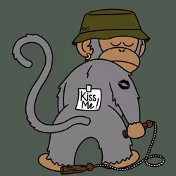 Kiss Me Monkey #6512