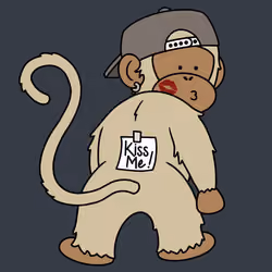 Kiss Me Monkey #1173