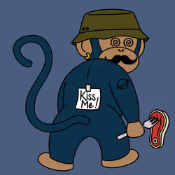 Kiss Me Monkey #4276