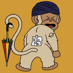 Kiss Me Monkey #4840